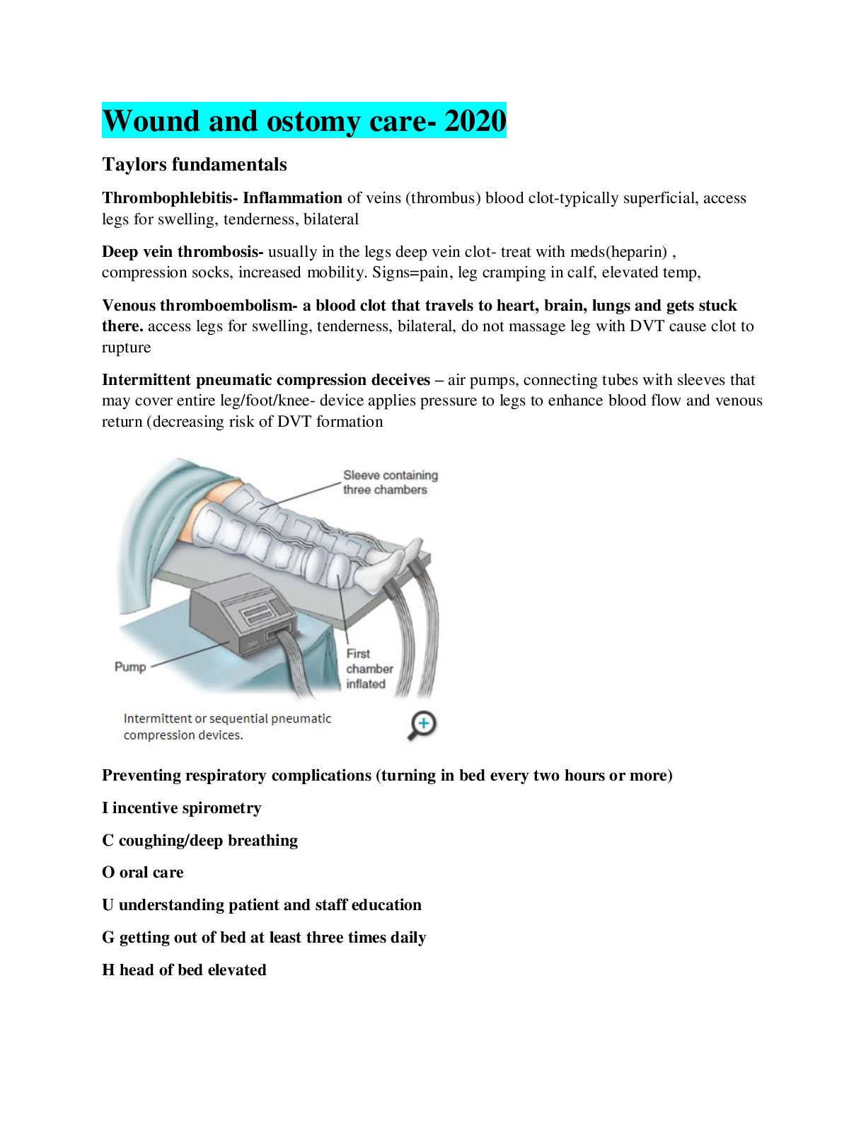 Preview of Wound and ostomy care- 2020